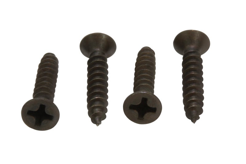 Bolt Dropper 6 X 1'' Black Oxide Coated Stainless Flat Head Phillips Wood Screw, (25 pc), 18-8 (304) Stainless Steel Screws Corrosion Resistant Flat Head by Bolt Dropper - Image 3